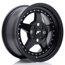 Carica l&#39;immagine nel visualizzatore di Gallery, Cerchio in Lega JAPAN RACING JR6 15x7 ET35 4x100 Matt Black