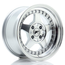 Carica l&#39;immagine nel visualizzatore di Gallery, Cerchio in Lega JAPAN RACING JR6 15x8 ET25 4x100 Silver Machined Face