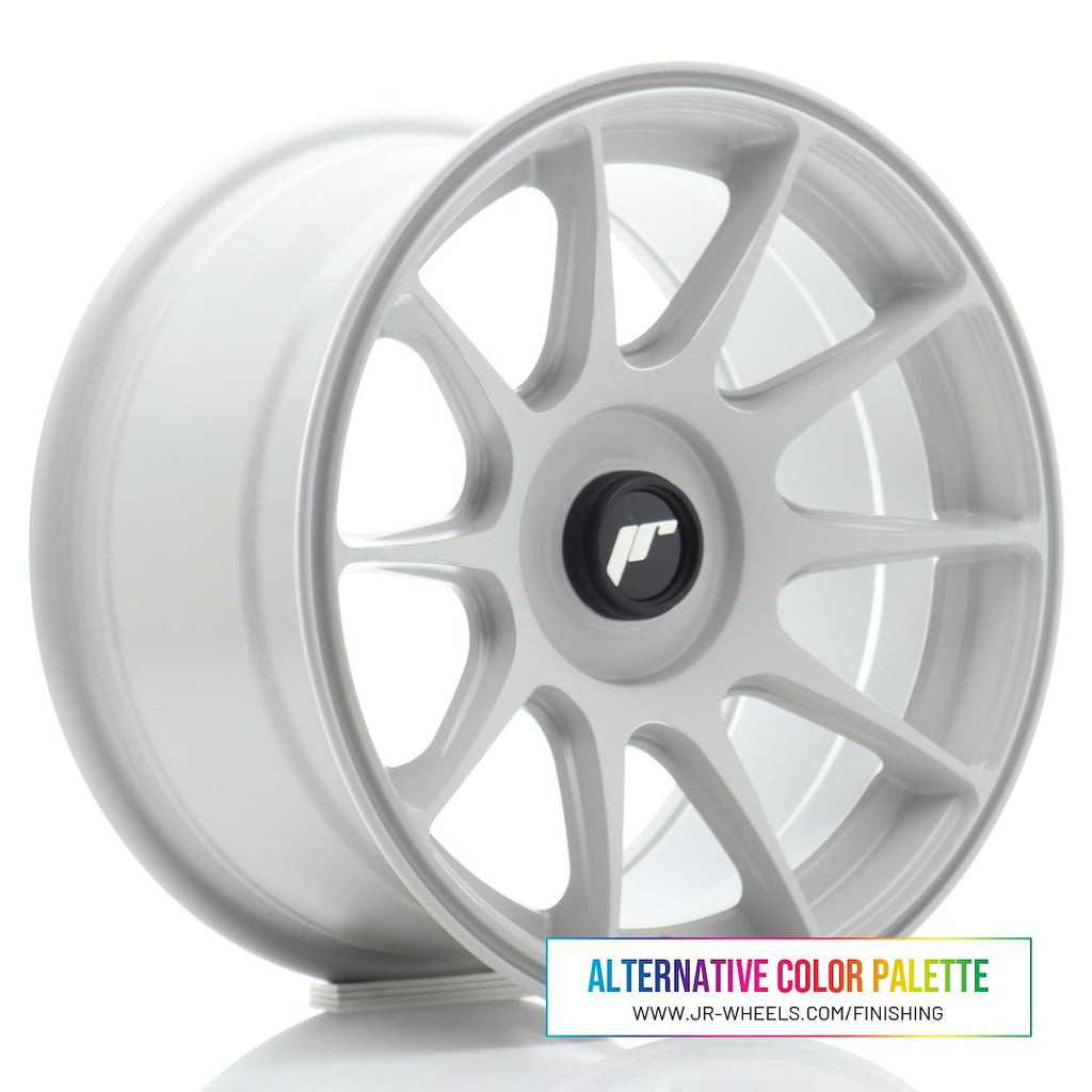 Cerchio in Lega JAPAN RACING JR11 15x8 ET25 con foratura su misura Custom Finish