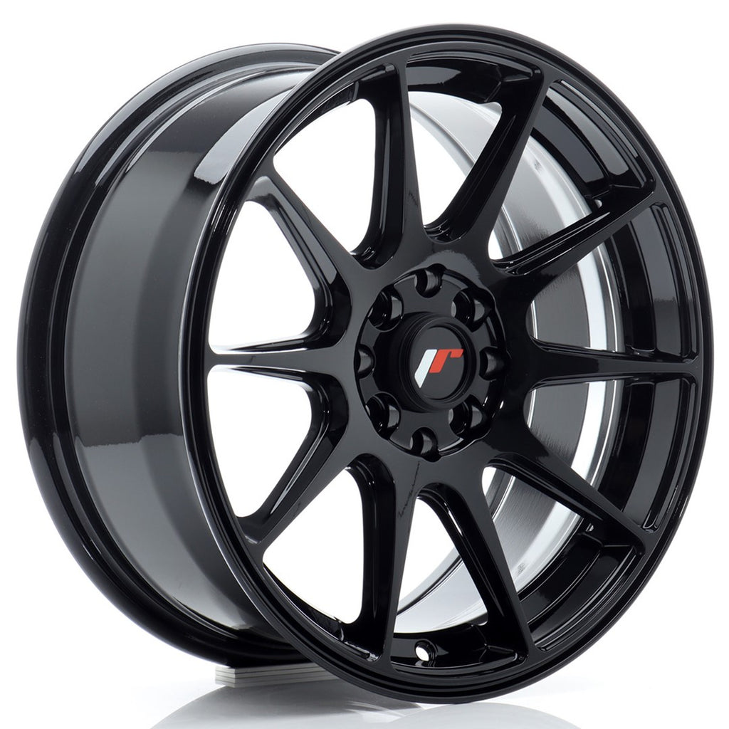 Cerchio in Lega JAPAN RACING JR11 16x7 ET30 4x100/114 Gloss Black