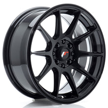 Load image into Gallery viewer, Cerchio in Lega JAPAN RACING JR11 16x7 ET30 4x100/114 Gloss Black