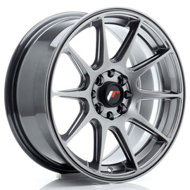 Cerchio in Lega JAPAN RACING JR11 16x7 ET30 4x100/114 Hyper Black