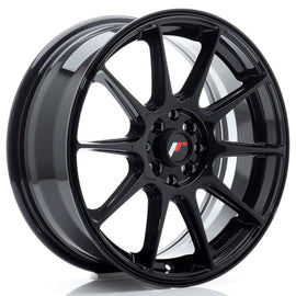 Cerchio in Lega JAPAN RACING JR11 17x7 ET35 4x100/114,3 Gloss Black