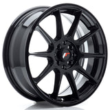 Cerchio in Lega JAPAN RACING JR11 17x7 ET35 4x98/108 Gloss Black