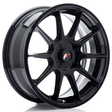 Load image into Gallery viewer, Cerchio in Lega JAPAN RACING JR11 17x7 ET20-38 4H con foratura su misura Gloss Black