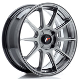 Cerchio in Lega JAPAN RACING JR11 17x7 ET20-38 4H con foratura su misura Hyper Black