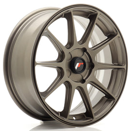 Cerchio in Lega JAPAN RACING JR11 17x7 ET20-38 5H con foratura su misura Matt Bronze