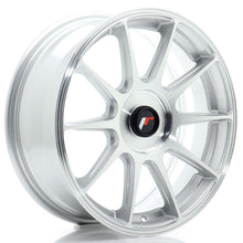 Load image into Gallery viewer, Cerchio in Lega JAPAN RACING JR11 17x7 ET20-38 con foratura su misura Silver Machined Face