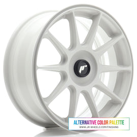 Cerchio in Lega JAPAN RACING JR11 17x7 ET20-38 con foratura su misura Custom Finish