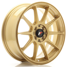 Carica l'immagine nel visualizzatore di Gallery, Cerchio in Lega JAPAN RACING JR11 17x7 ET35 5x100/108 Gold
