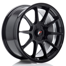 Load image into Gallery viewer, Cerchio in Lega JAPAN RACING JR11 17x8 ET20-35 4H con foratura su misura Gloss Black