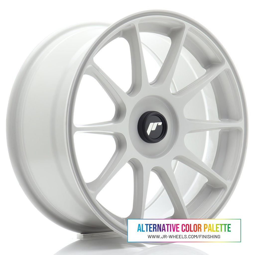 Cerchio in Lega JAPAN RACING JR11 17x8 ET20-35 con foratura su misura Custom Finish