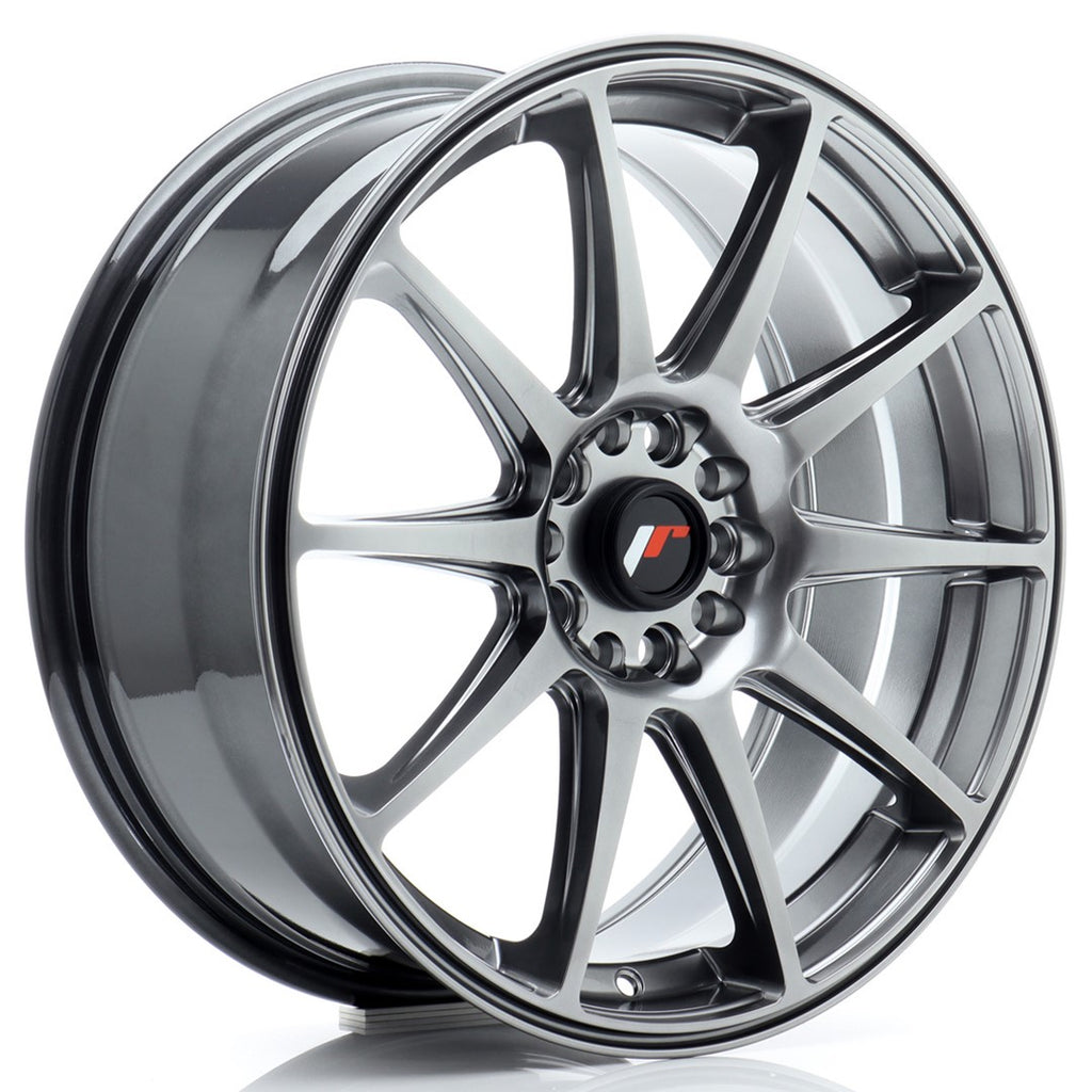 Cerchio in Lega JAPAN RACING JR11 18x7,5 ET35 5x100/120 Hyper Black