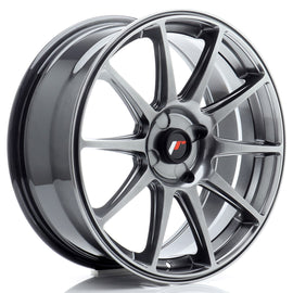 Cerchio in Lega JAPAN RACING JR11 18x7,5 ET20-40 4H con foratura su misura Hyper Black