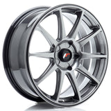 Cerchio in Lega JAPAN RACING JR11 18x7.5 ET20-40 5H con foratura su misura Hyper Black