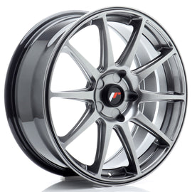 Cerchio in Lega JAPAN RACING JR11 18x7,5 ET40 5x114,3 Hyper Black