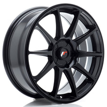 Carica l&#39;immagine nel visualizzatore di Gallery, Cerchio in Lega JAPAN RACING JR11 18x7.5 ET20-40 5H con foratura su misura Matt Black