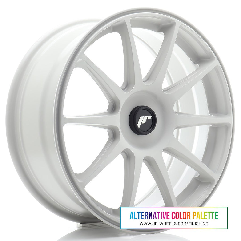 Cerchio in Lega JAPAN RACING JR11 18x7.5 ET20-40 con foratura su misura Custom Finish