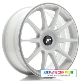 Cerchio in Lega JAPAN RACING JR11 18x7.5 ET20-40 con foratura su misura Custom Finish