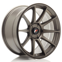 Load image into Gallery viewer, Cerchio in Lega JAPAN RACING JR11 18x9,5 ET20-30 5H con foratura su misura Matt Bronze