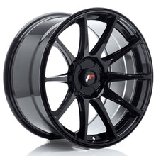 Carica l'immagine nel visualizzatore di Gallery, Cerchio in Lega JAPAN RACING JR11 18x9,5 ET20-30 5H con foratura su misura Gloss Black