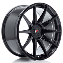 Load image into Gallery viewer, Cerchio in Lega JAPAN RACING JR11 20x10 ET20-40 5H con foratura su misura Gloss Black