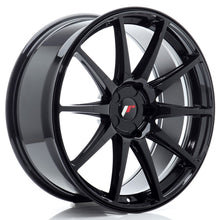 Load image into Gallery viewer, Cerchio in Lega JAPAN RACING JR11 20x8.5 ET20-35 5H con foratura su misura Gloss Black