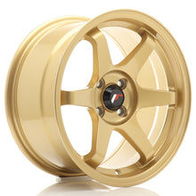 Carica l'immagine nel visualizzatore di Gallery, Cerchio in Lega JAPAN RACING JR3 16x8 ET25 4x100 Gold