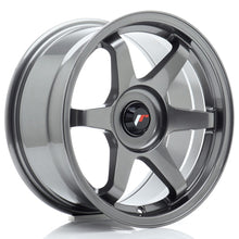 Carica l'immagine nel visualizzatore di Gallery, Cerchio in Lega JAPAN RACING JR3 16x8 ET25 con foratura su misura Gun Metal