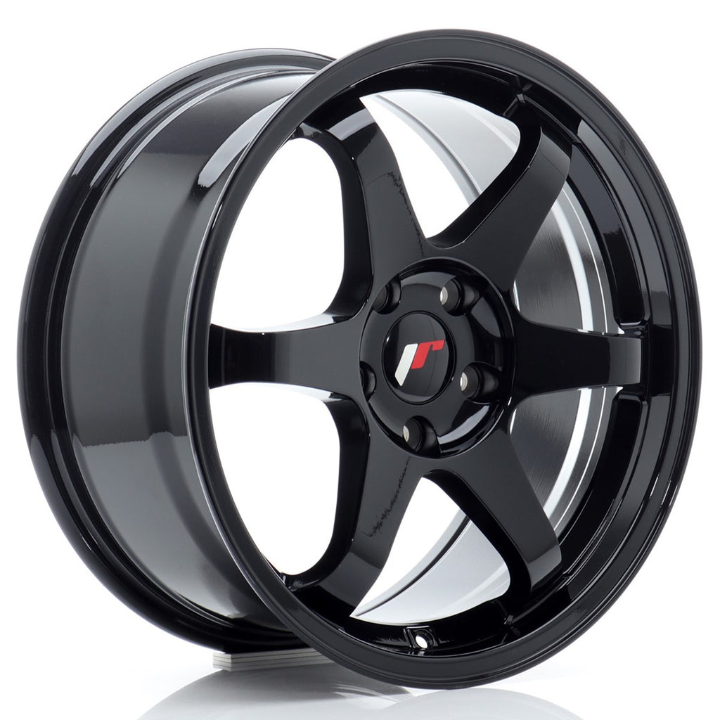 Cerchio in Lega JAPAN RACING JR3 17x8 ET35 5x114,3 Gloss Black