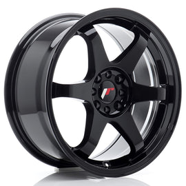 Cerchio in Lega JAPAN RACING JR3 17x8 ET25 4x100/108 Gloss Black