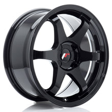 Load image into Gallery viewer, Cerchio in Lega JAPAN RACING JR3 17x8 ET20-35 4H con foratura su misura Gloss Black