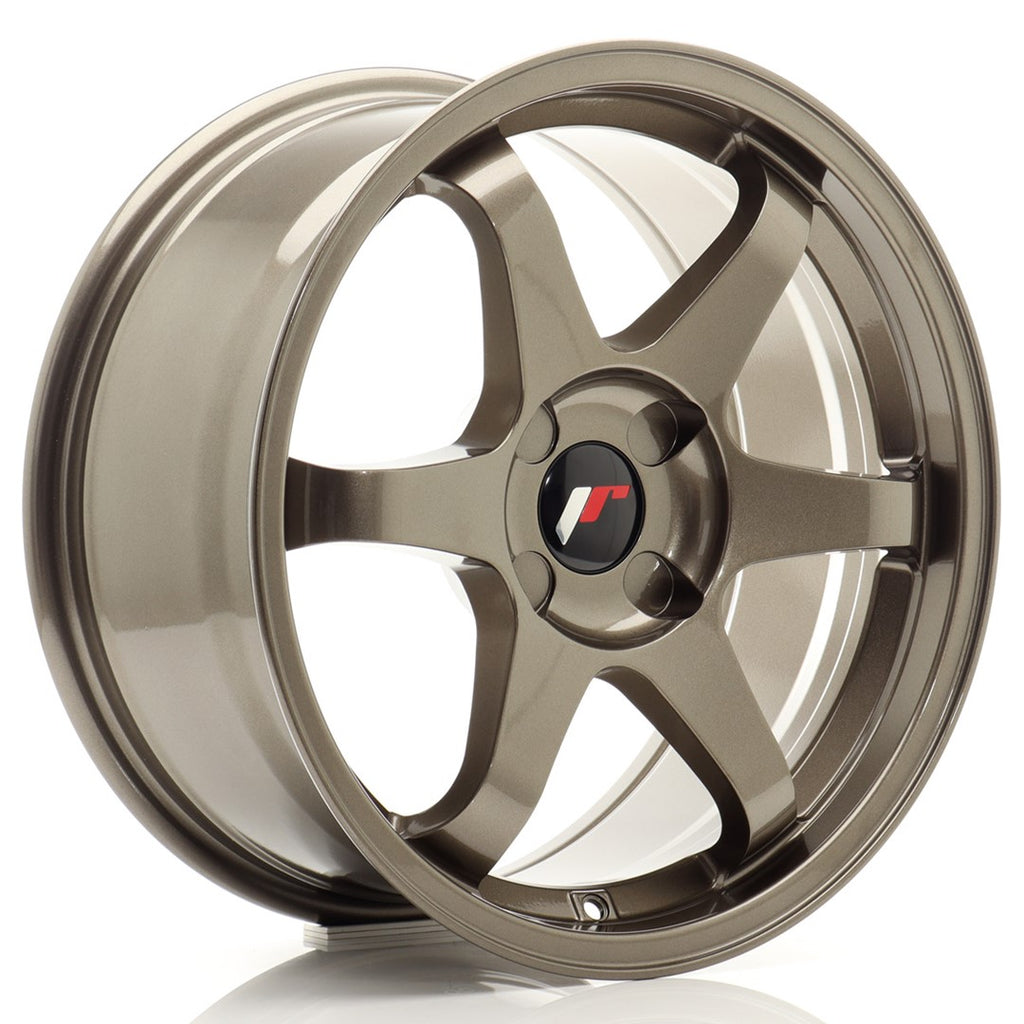 Cerchio in Lega JAPAN RACING JR3 17x8 ET20-35 4H con foratura su misura Bronze