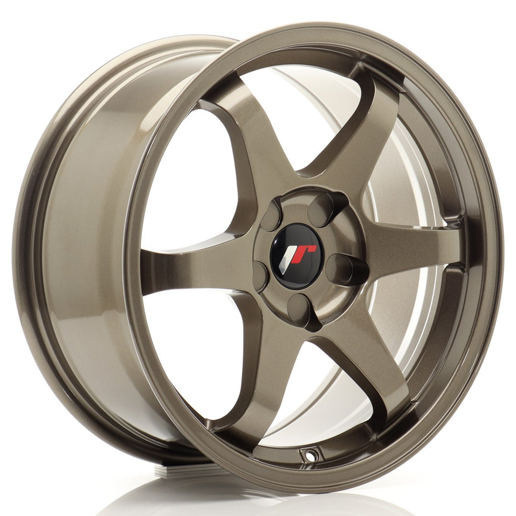 Cerchio in Lega JAPAN RACING JR3 17x8 ET20-35 5H con foratura su misura Bronze