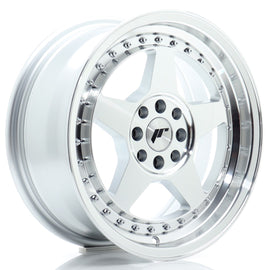 Cerchio in Lega JAPAN RACING JR6 16x7 ET25 4x100/108 Silver Machined Face