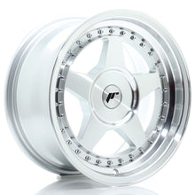 Load image into Gallery viewer, Cerchio in Lega JAPAN RACING JR6 16x8 ET10-30 con foratura su misura Silver Machined Face