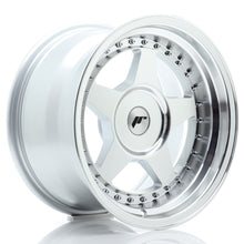 Load image into Gallery viewer, Cerchio in Lega JAPAN RACING JR6 16x9 ET0-20 con foratura su misura Silver Machined Face