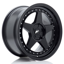 Load image into Gallery viewer, Cerchio in Lega JAPAN RACING JR6 17x9 ET20-35 5H con foratura su misura Matt Black