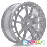 Cerchio in Lega JAPAN RACING JR45 18x8 ET25-45 5H con foratura su misura Custom Finish