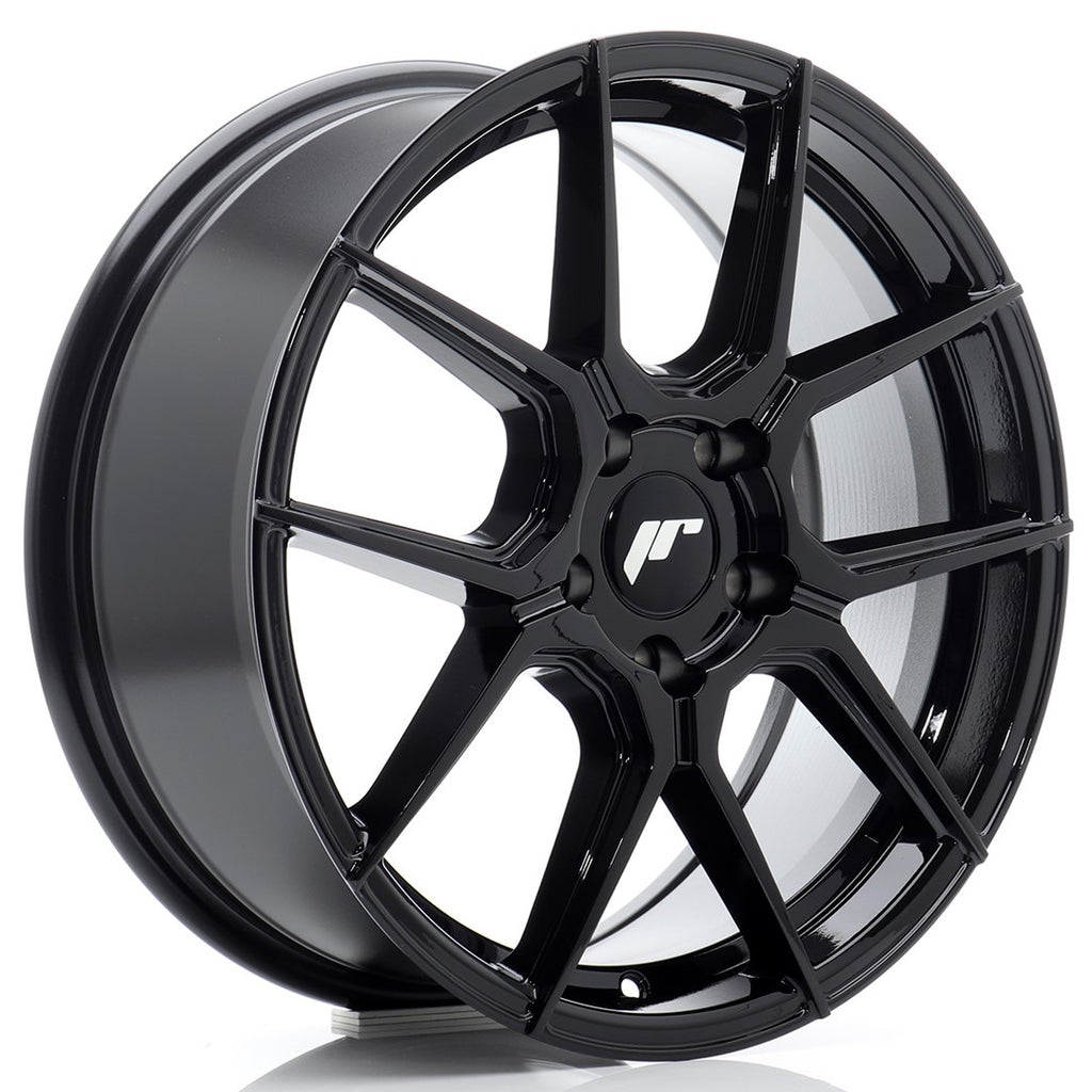 Cerchio in Lega JAPAN RACING JR30 17x7 ET40 5x112 Gloss Black