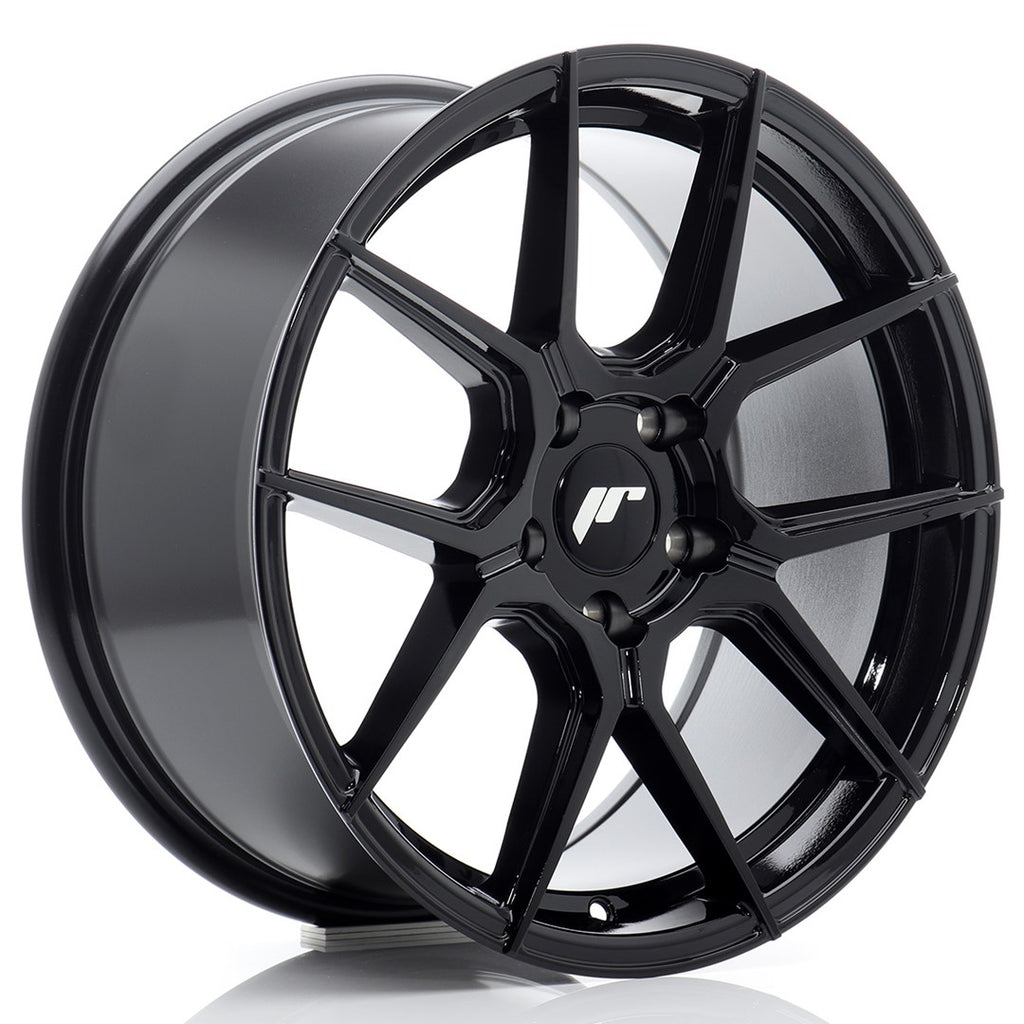 Cerchio in Lega JAPAN RACING JR30 17x8 ET40 5x114,3 Gloss Black