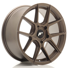 Load image into Gallery viewer, Cerchio in Lega JAPAN RACING JR30 17x8 ET20-40 5H con foratura su misura Matt Bronze