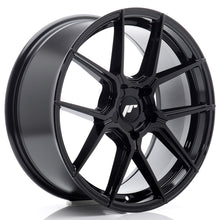 Carica l&#39;immagine nel visualizzatore di Gallery, Cerchio in Lega JAPAN RACING JR30 18x8 ET20-40 5H con foratura su misura Gloss Black