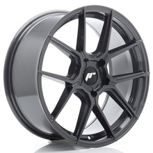 Load image into Gallery viewer, Cerchio in Lega JAPAN RACING JR30 18x8 ET20-40 5H con foratura su misura Hyper Gray