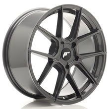 Carica l&#39;immagine nel visualizzatore di Gallery, Cerchio in Lega JAPAN RACING JR30 19x8 ET20-40 5H con foratura su misura Hyper Gray