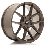 Cerchio in Lega JAPAN RACING JR30 19x8.5 ET20-45 5H con foratura su misura Matt Bronze