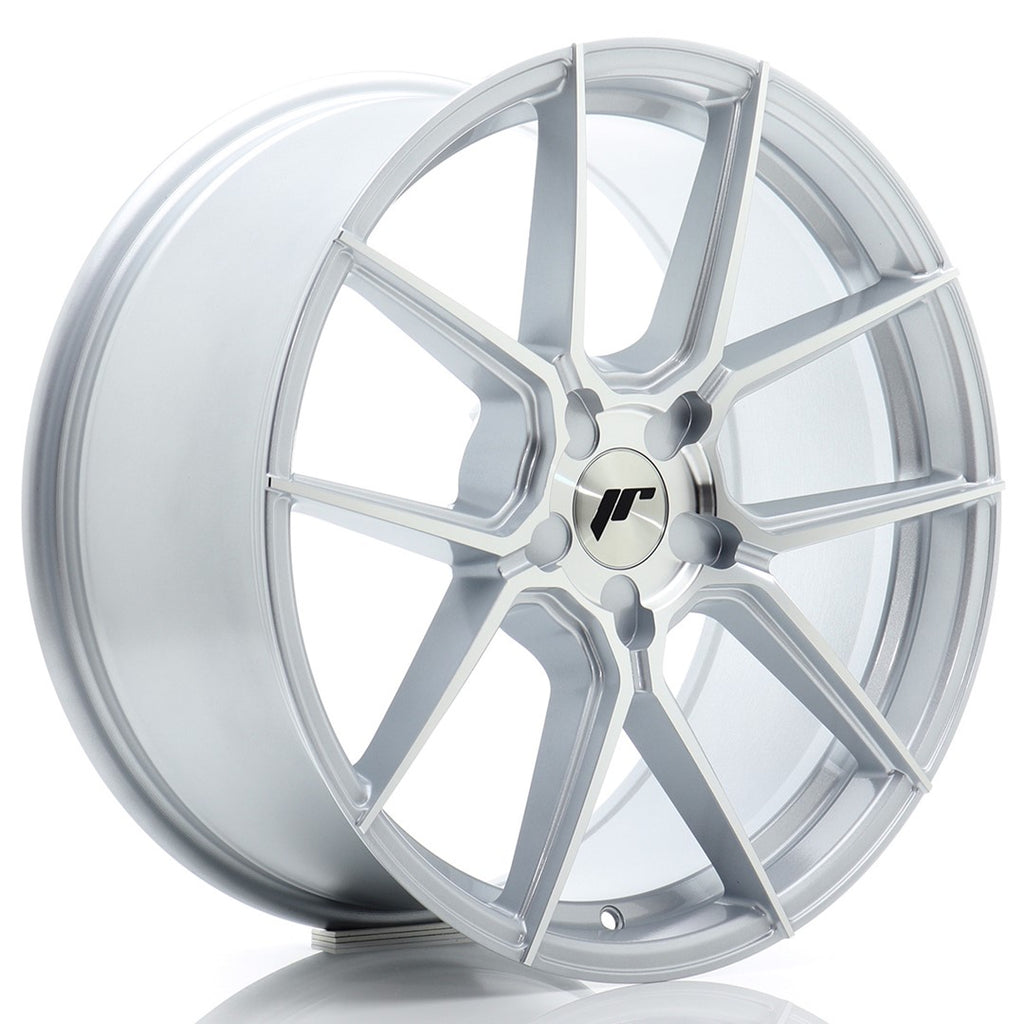 Cerchio in Lega JAPAN RACING JR30 19x8,5 ET45 5x108 Silver Machined