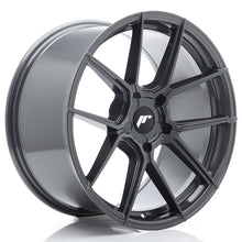 Carica l&#39;immagine nel visualizzatore di Gallery, Cerchio in Lega JAPAN RACING JR30 19x9 ET20-40 5H con foratura su misura Hyper Gray