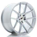 Cerchio in Lega JAPAN RACING JR30 19x9.5 ET40 5x120 Silver Machined Face