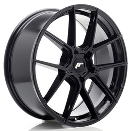 Cerchio in Lega JAPAN RACING JR30 20x8 ET20-40 5H con foratura su misura Gloss Black
